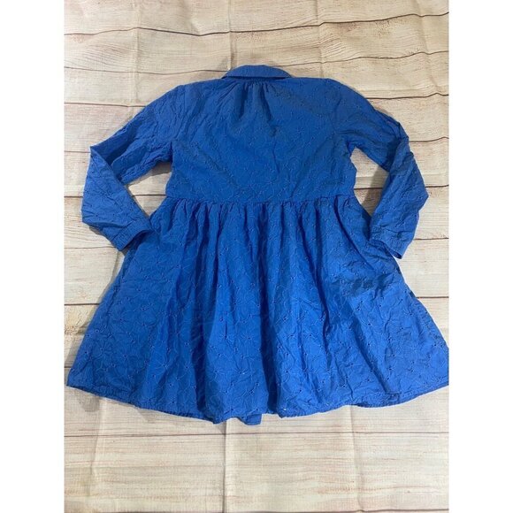 J. Crew Women's Long Sleeve Button Front Collared Dress - 8 - Picture 14 of 14